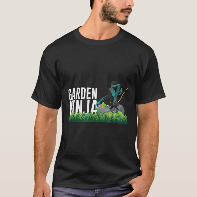 Garden Ninja  Garden T Shirt (Framsida)