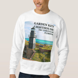 Garden Nyckel fyr, Tortugas FL Sweatshirt