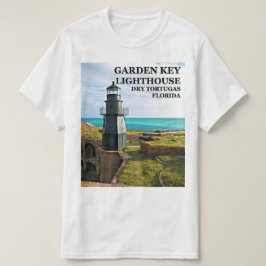 Garden Nyckel fyr, Tortugas, FL T-Shirt