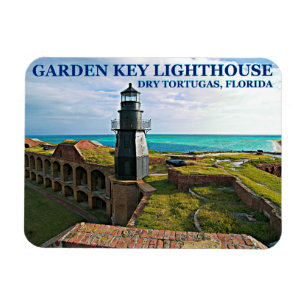 Garden Nyckel fyr, Tortugas Florida Magnet