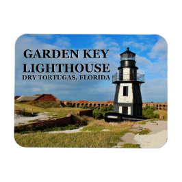 Garden Nyckel fyr, Tortugas Florida Magnet