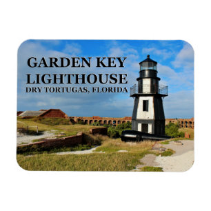 Garden Nyckel fyr, Tortugas Florida Magnet