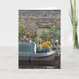 Garden och Narrow-båt Tack Kort