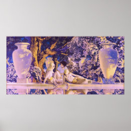 Garden of Allah, av Maxfield Parrish Poster