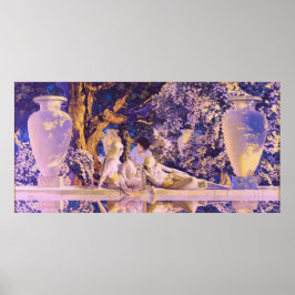 Garden of Allah, av Maxfield Parrish Poster