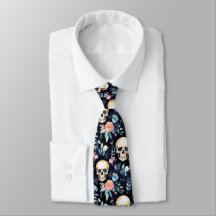 Garden of Bones Business Neck Tie Döskallars and R
