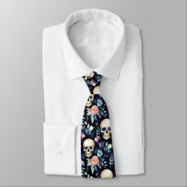 Garden of Bones Business Neck Tie Döskallars and R Slips