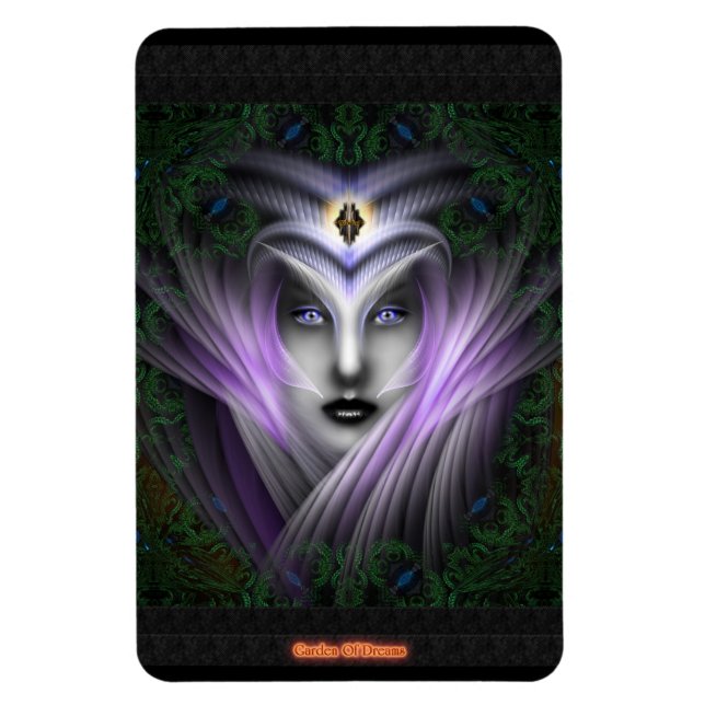 Garden of Dreams Photo Magnet (Vertikal)