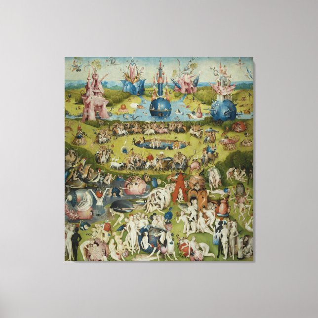 Garden of Earths Delight, 1490-1500 Canvastryck (Framsida)