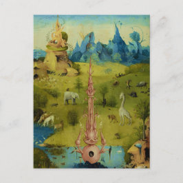 Garden of Eden - Hieronymus Bosch Vykort