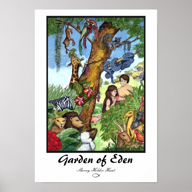 Garden of Eden Print - Customized Poster (Framsidan)