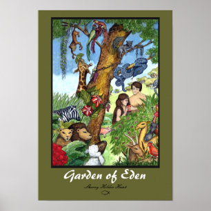 Garden of Eden Print Poster