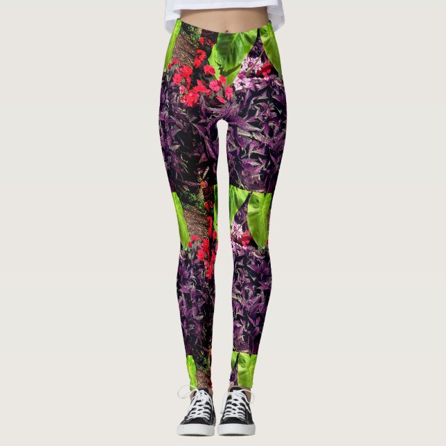 Garden of Flowers Leggings (Framsida)