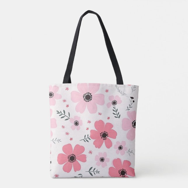Garden of Flowers Tote Tygkasse (Baksida)