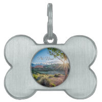 Garden of Gods Träd Sunburst Pet Tag