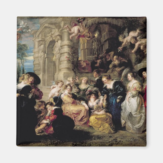 Garden of Kärlek, 1630-32 Magnet (Framsidan)