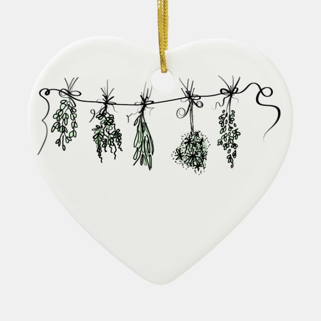 Garden Örters Julgransprydnad Keramik (Framsidan)