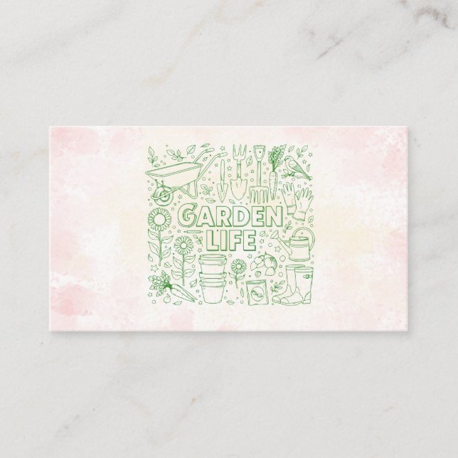 Garden Pack Visitkort (Framsida)