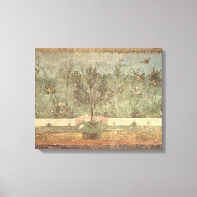 Garden Paintings från Villa of Livia Canvastryck (Framsida)