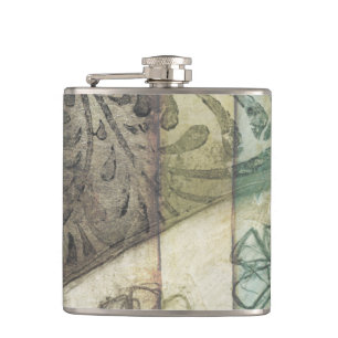 Garden Panel with Löv, Flowers and Grass Fickplunta