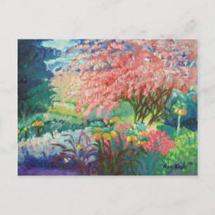 Garden Paradise Postcard Vykort