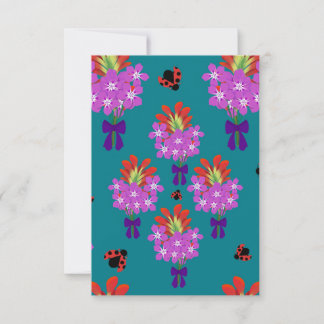 Garden Party Bouquets-Teal_Tack Tack Kort