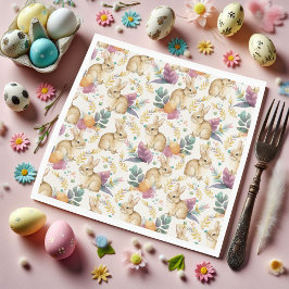 Garden Party Bunnies Galore Pappersservett