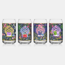 Garden Party can Glass Set