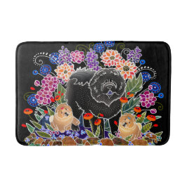 GARDEN PARTY CHOW - Låda eller Bath Mat Badrumsmatta