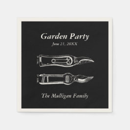 Garden Party Family Reunion Papper Napkins Pappersservett