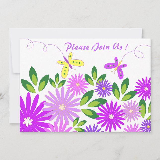 Garden Party - Inbjudan (Framsida)