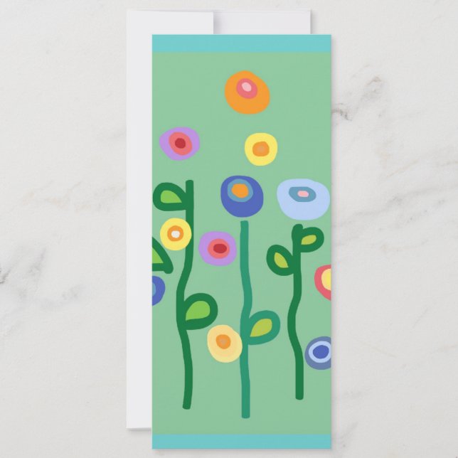 Garden party inbjudningar (Framsida)