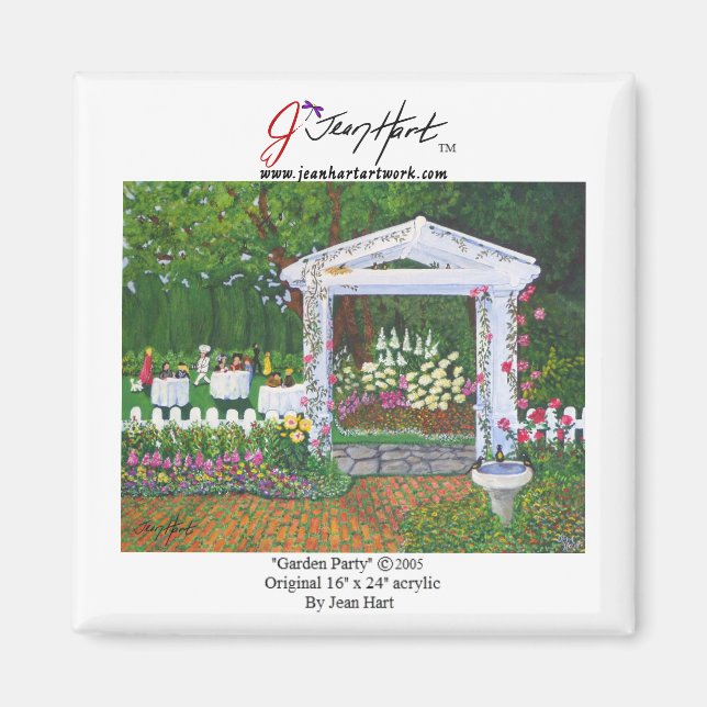Garden Party Magnet (Framsidan)