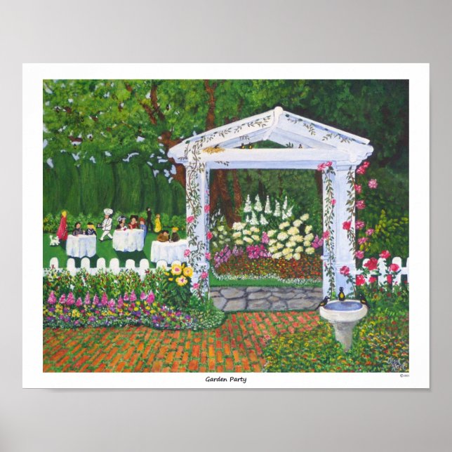 Garden Party Poster (Framsidan)