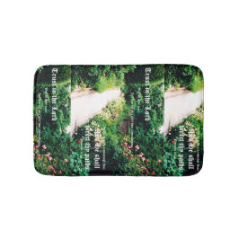 Garden Path with Proverbs 3:5-6 Badrumsmatta