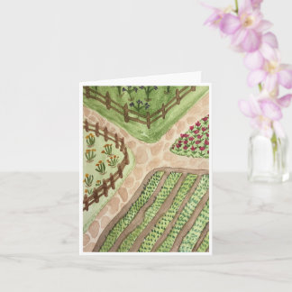 Garden Paths Greeting Card Kort