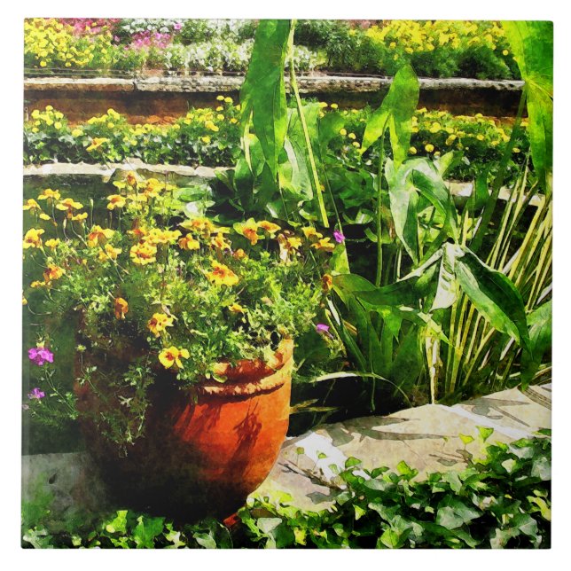 Garden Pond Kakelplatta (Framsidan)