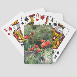 Garden Poppies (från Mildred Anne Butler) Casinokort