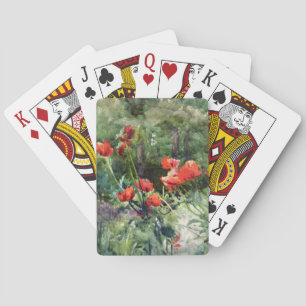 Garden Poppies (från Mildred Anne Butler) Casinokort