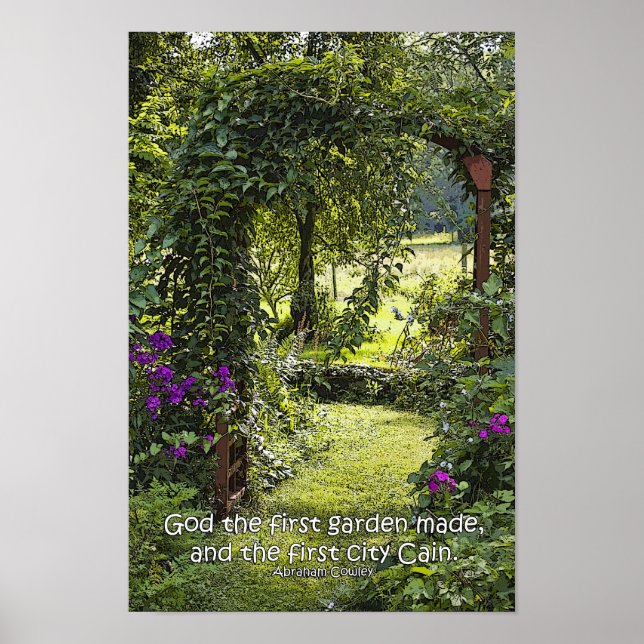Garden Poster (Framsidan)