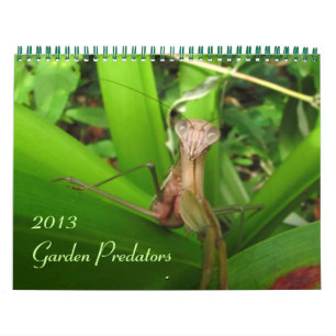 Garden Predators 2013 Kalender