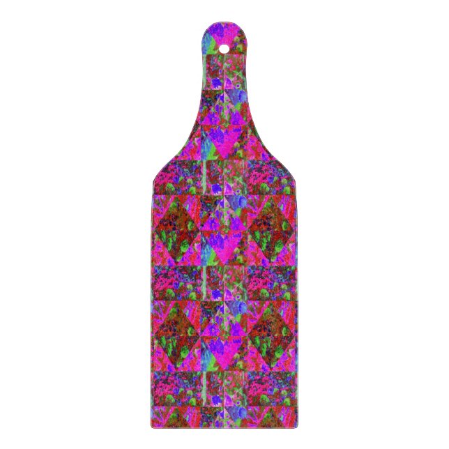 Garden Quilt-målning med grönt ludrangea (Framsidan)