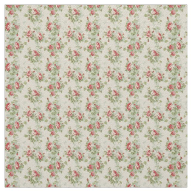 Garden Ro Vines Shabby chic Tyg (Provkarta)