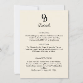 Garden Romantic Pastel Floral Wedding Details  Inbjudningar