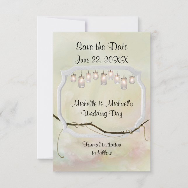 Garden Romantik Spara datum Spara Datumet (Framsida)