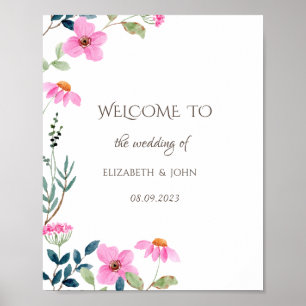 Garden Rosa Flowers Poster