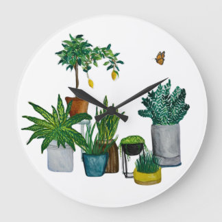 Garden Sanctuary Stor Klocka