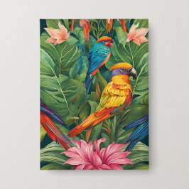 Garden Serenity: Bird in Bloom Knapp