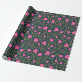 Garden Sergranat Wrapping Papper Presentpapper