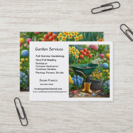 Garden Services/Master Gardener Visitkort